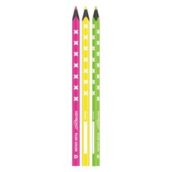 Blister de 6 crayons néon triangulaires Keyroad