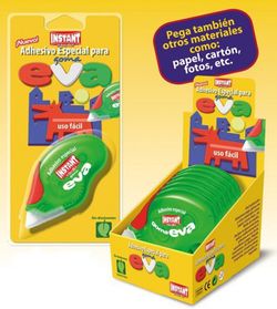 Blister de roller adhesivo instant goma eva