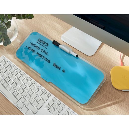 Bloco de notas de mesa de vidro aconchegante