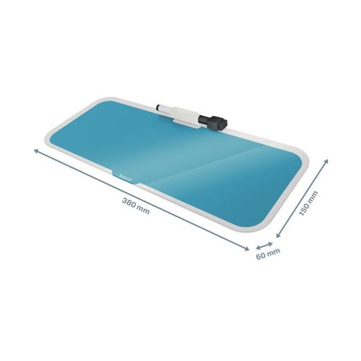Bloco de notas de mesa de vidro aconchegante