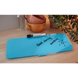 Bloco de notas de mesa de vidro aconchegante