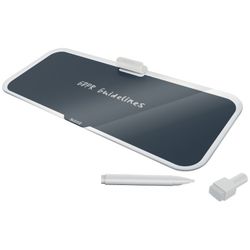 Bloco de notas de mesa de vidro aconchegante