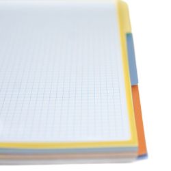 Bloc Microperforado A4 120 hojas de 90 grs con separadores