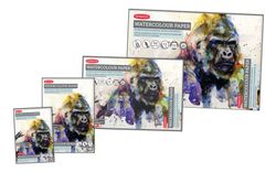 Bloc aquarelle horizontal Derwent A2, 12 feuilles 300 grs