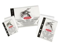 Bloc de croquis Derwent A4, 30 feuilles 165 g