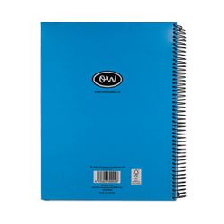 Bloc tapa extra dura neón de 160h Din A-4.