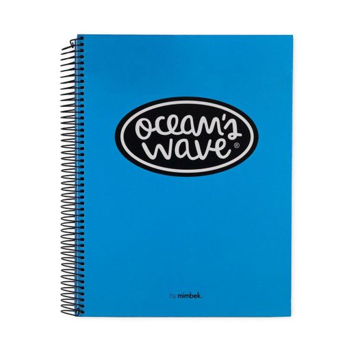 Cuaderno Ocean's Din A-5 microperforado 160h colores Neón