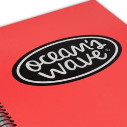 Cuaderno Ocean's Din A-5 microperforado 160h colores Neón