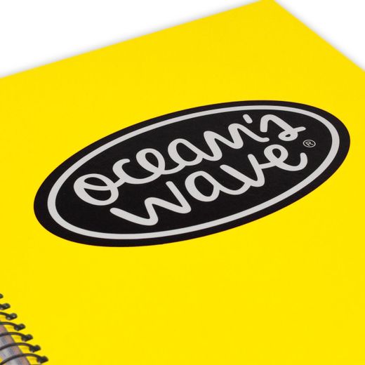 Ocean's Notebook Din A-5 microperfurado 160h cores Neon