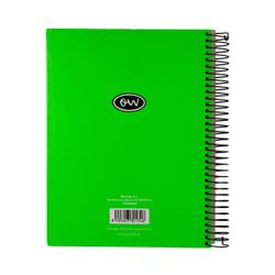 Bloc tapa extra dura neón de 160h Din A-4.