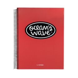 Cuaderno Ocean's Din A-5 microperforado 160h colores Neón