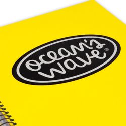 Cuaderno Ocean's Din A-5 microperforado 160h colores Neón