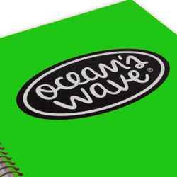 Ocean's Notebook Din A-5 microperfurado 160h cores Neon