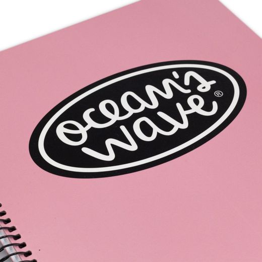 Notebook Ocean's Din A-5 microperfurado 160h cores pastel