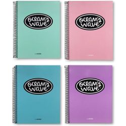 Pad couverture extra dure pastel 160h Din A-4