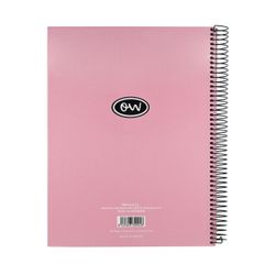 Notebook Ocean's Din A-5 microperfurado 160h cores pastel