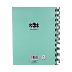Bloco pastel de capa dura extra de 160h Din A-4