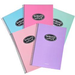 Cuaderno Ocean's tapa Extradura Pastel