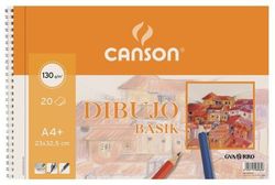 Block de dibujo con espiral basik guarro