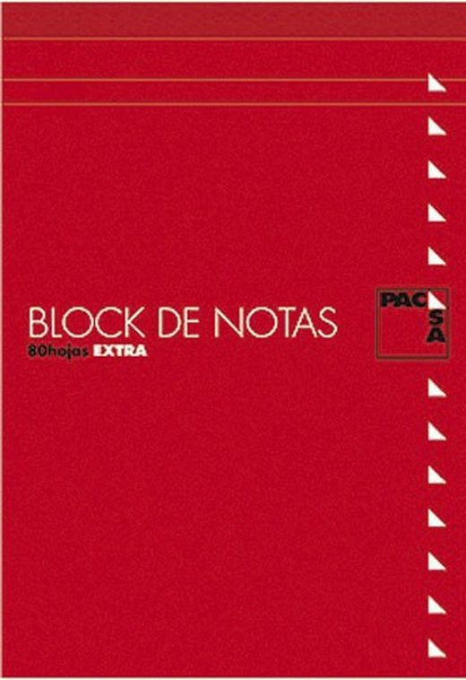 Bloc-notes avec couverture et feuilles perforées