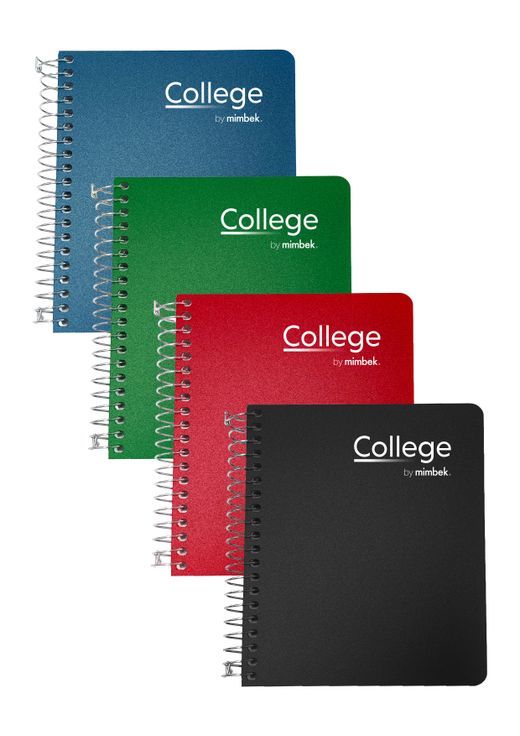 Blocs y cuadernos de espiral de tamaños pequeños (8º, 12º y 16º)