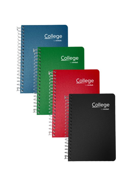 Blocs y cuadernos de espiral de tamaños pequeños (8º, 12º y 16º)