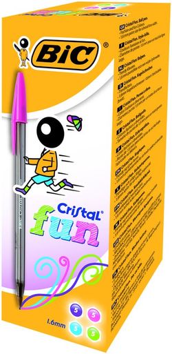 Stylo à cristal trié Fun Cores Caneta