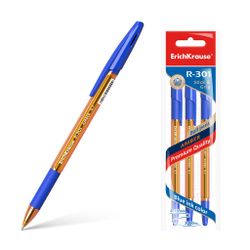 Bolígrafo R-301 Blíster 3 Azul 0,7mm