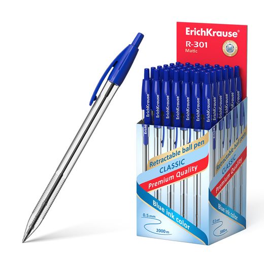 Bolígrafo Retráctil R301 Trazo de 1 mm