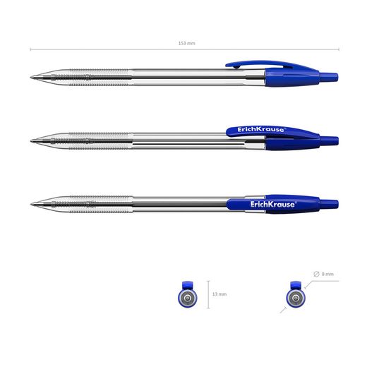 Bolígrafo Retráctil R301 Trazo de 1 mm