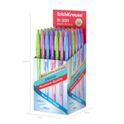 Bolígrafo Retráctil Spring 0,7mm Pastel