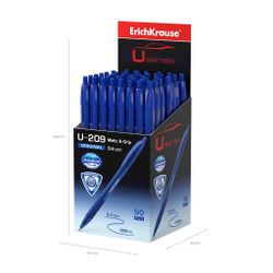 Bolígrafo Retráctil U209 1,0mm Azul