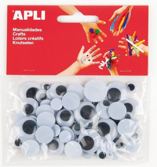 Sac Apli avec yeux mobiles pour l'artisanat