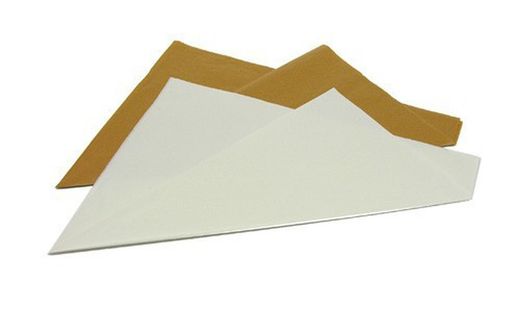 Saco com 20 folhas de papel manila