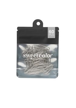 Sachet de 60 clips Sweetcolor