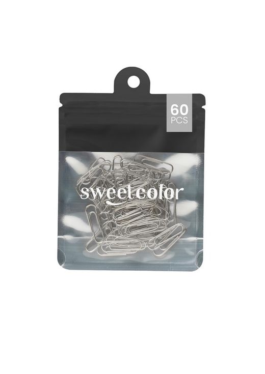Sachet de 60 clips Sweetcolor