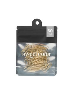 Sachet de 60 clips Sweetcolor