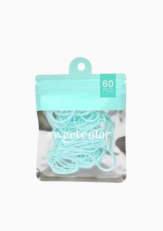 Bolsa com 60 elásticos Sweetcolor