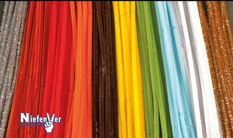 Bolsa de 100 chenillas de colores surtidos