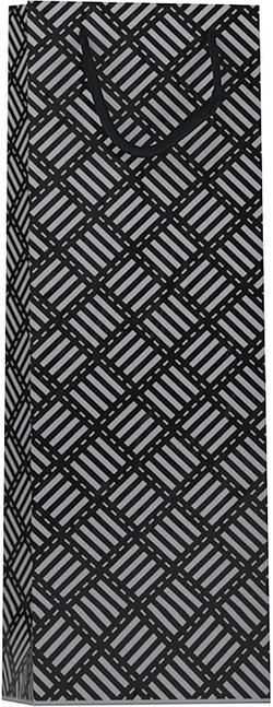 Bolsa Papel de Regalo Botella Black & White