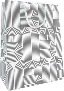 Bolsa Papel de Regalo Mediana Black & White