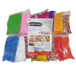 Bolsas de bolitas poliestireno surtidas