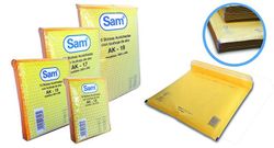 Sacs à bulles rembourrés en kraft de différentes tailles