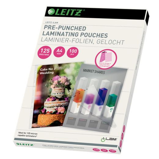 Pochettes de plastification préperforées Leitz iLAM