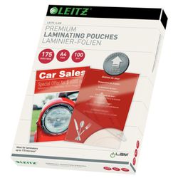 Pochettes de plastification Leitz iLAM premium avec UDT en trois tailles et quatre grammages