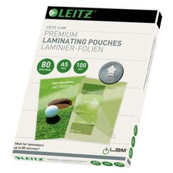 Pochettes de plastification Leitz iLAM premium avec UDT en trois tailles et quatre grammages