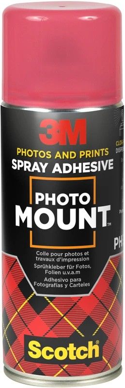Frasco adesivo de spray de montagem de foto de 3 m