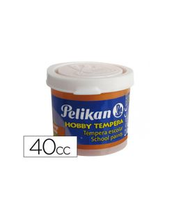 pot 40cc de tempera scolaire pelikan unicolor