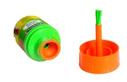 Pot d'encre anti-retenue rechargeable avec pinceau