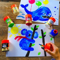 Pot d'encre anti-retenue rechargeable avec pinceau